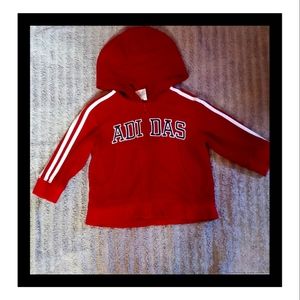 Adidas Zip up Hoodie Sweater